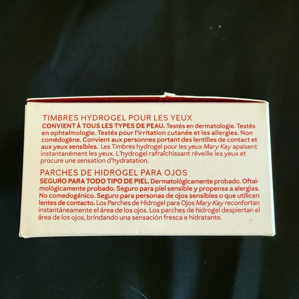 Mary Kay Soothing Hydrogel Eye Patches New in Box 30 Pair Cooling & Hydrating - Picture 3 of 4